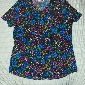 ScrubStar Women's Scrub Top - Floral Print